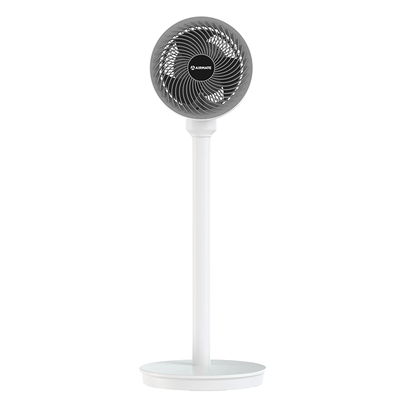 艾美特（AIRMATE）【新生代天鹅】电风扇家用超静音空气循环扇直流变频卧室32档大风力落地扇节能3D摆头遥控定时电扇