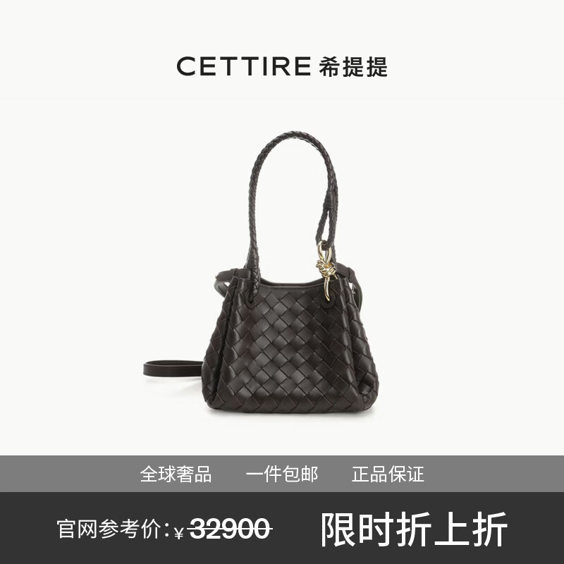 BOTTEGA VENETA降落伞小号单肩包送妈妈送女友 褐色 均码