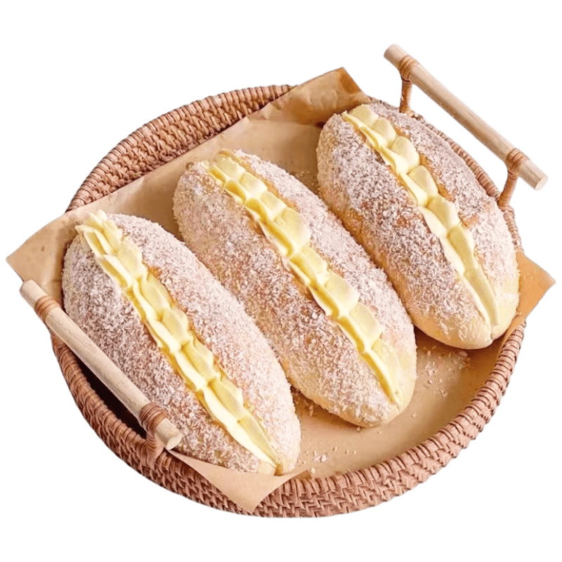麦兮牧牧椰蓉奶油夹心面包休闲零食蛋糕早餐三明治老式糕点心整箱2斤