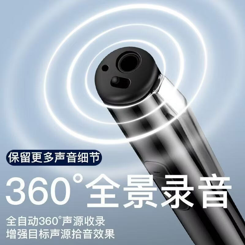 小米芯2026新款笔型录音笔写字智能录音降噪学生mp3播放器学习培训商务会议采访速记转文字 豪华版【降噪+MP3听歌+超长续航】 256G内存卡【约储存1280小时+豪华礼包】