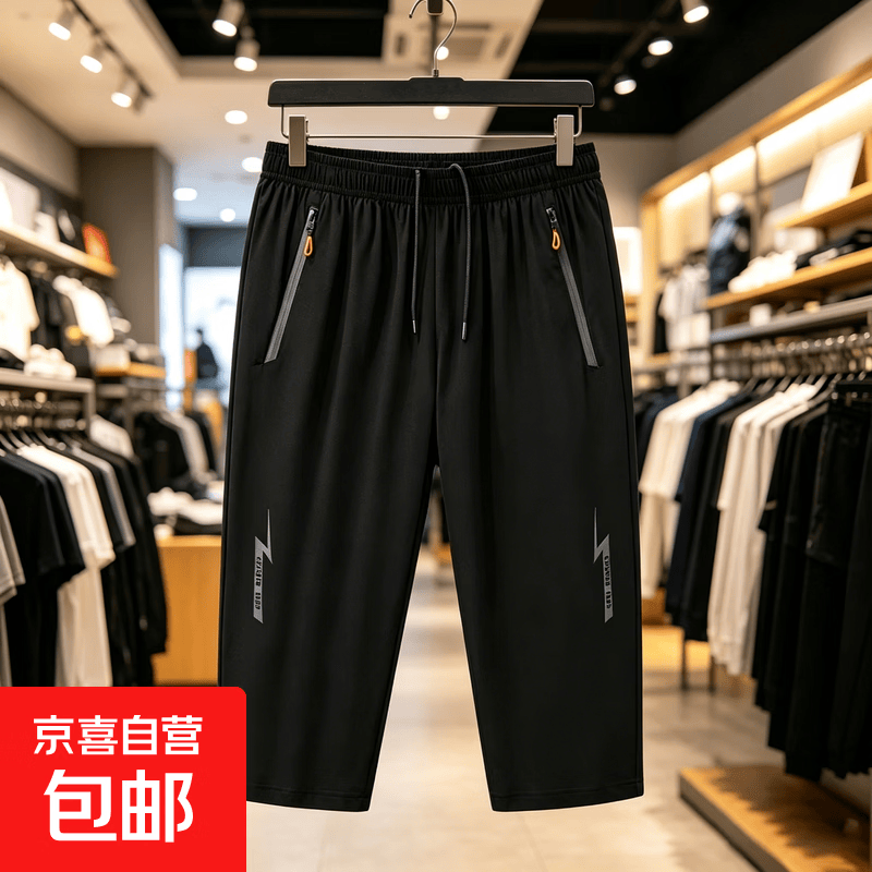 运动速干七分裤 9.9元 - 86线报