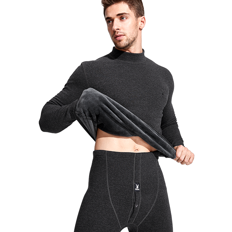 花花公子保暖内衣男款价格走势及推荐