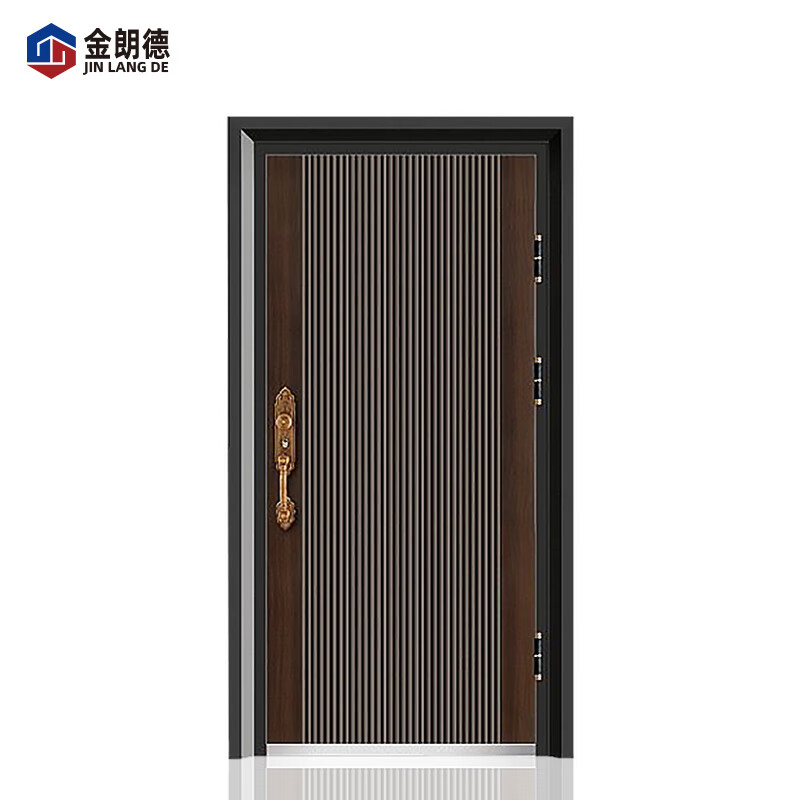 金朗德 甲级家用入户防盗门安全门航空铝箔填充轻奢简约款 支持定制