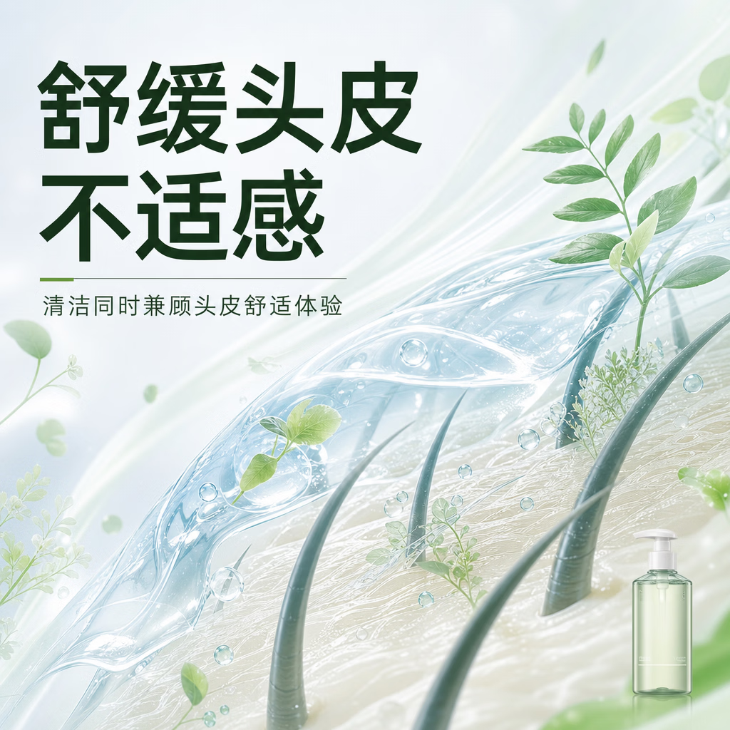 宝诗琪洗发水净澈去屑蓬松零压瓶清爽洗发水持久控油蓬松 一瓶装