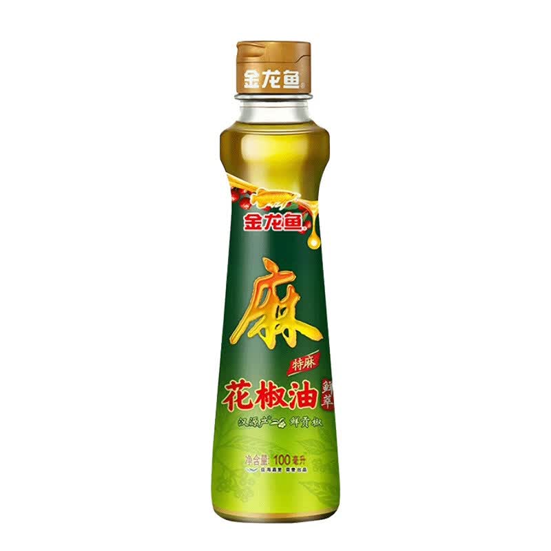 金龙鱼 米面油花椒油芝麻香油凉拌小瓶装家用麻油食用油组合调味料调料 金龙鱼花椒油100ml
