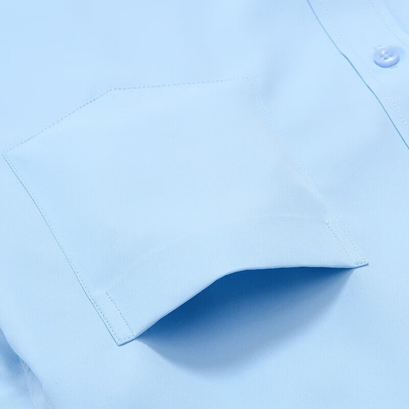 罗蒙商务休闲短袖衬衫男士翻领高端冰丝上衣中青年职业正装薄款白衬衣 灰色 无口袋 42