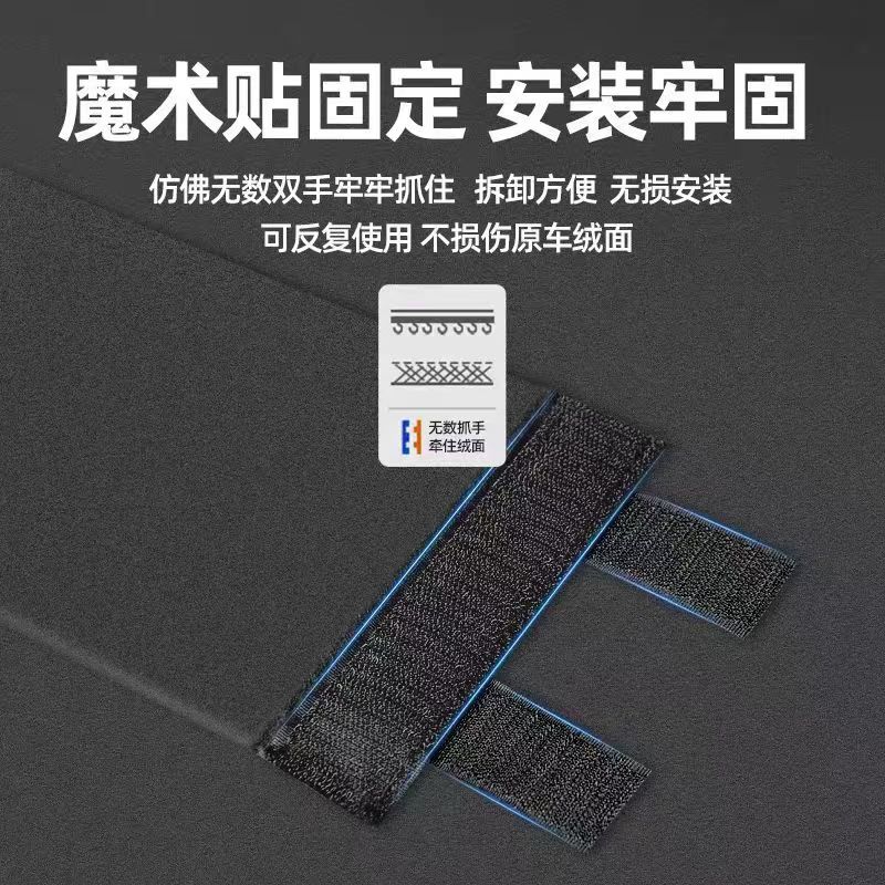适用魏派蓝山汽车配件后备箱隔板汽车用品收纳神器改装饰隔物板 【左侧专用】带标隔板 魏派蓝山