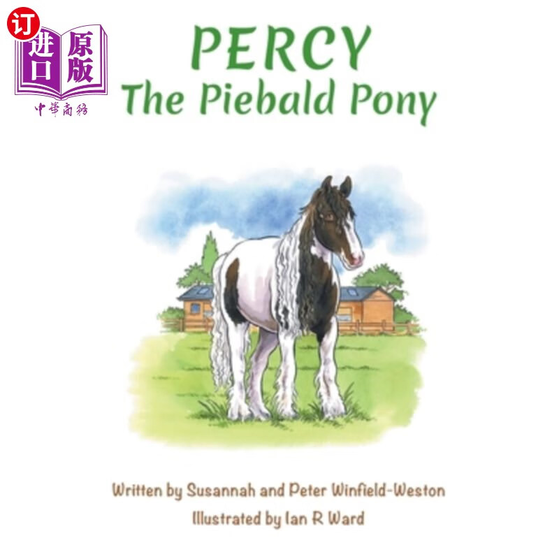 海外直订percy the piebald pony 花斑小马珀西