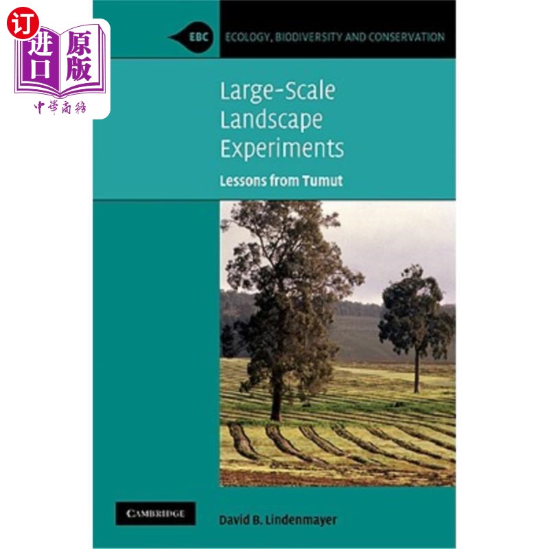 海外直订large-scale landscape experiments 大型景观实验:tumut的