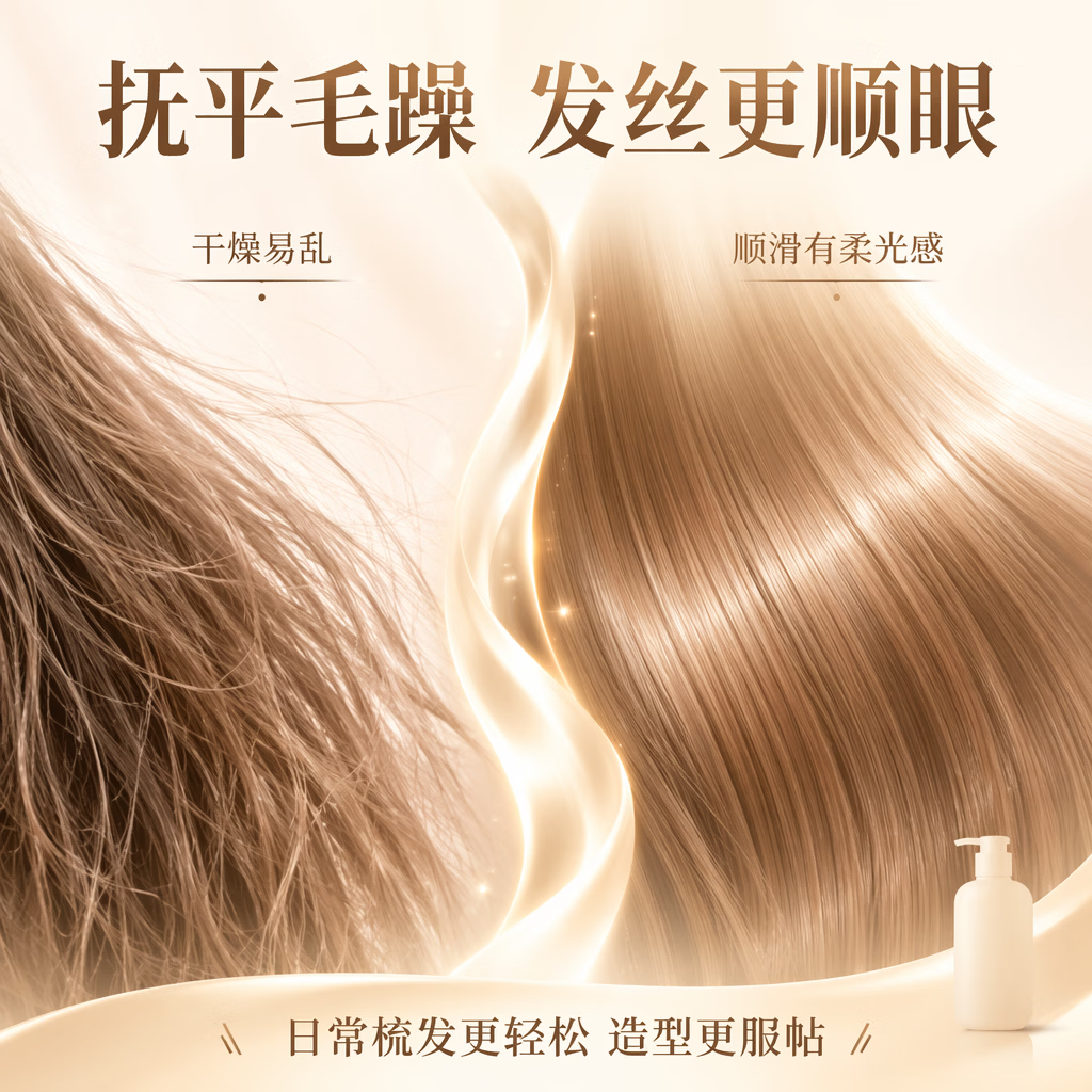 宝诗琪护发素鱼子酱精华霜水润保湿柔顺秀发细致阿护秀发 两瓶优惠装