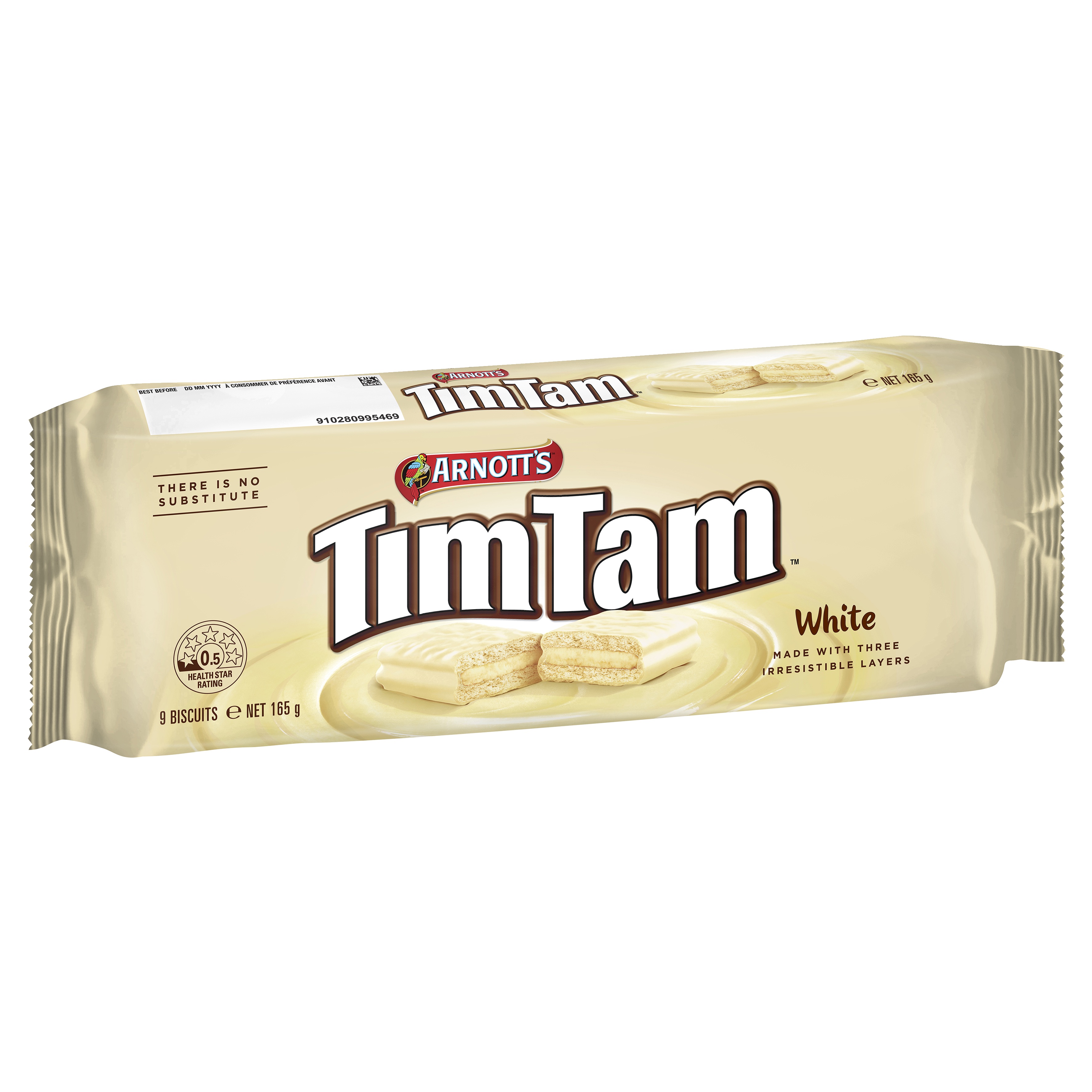 雅乐思(Arnott's)雅乐思 TimTam白巧克力夹心饼干 澳洲进口 下午茶网红解馋小零食 【3包*165g】timtam白巧克力夹心饼干