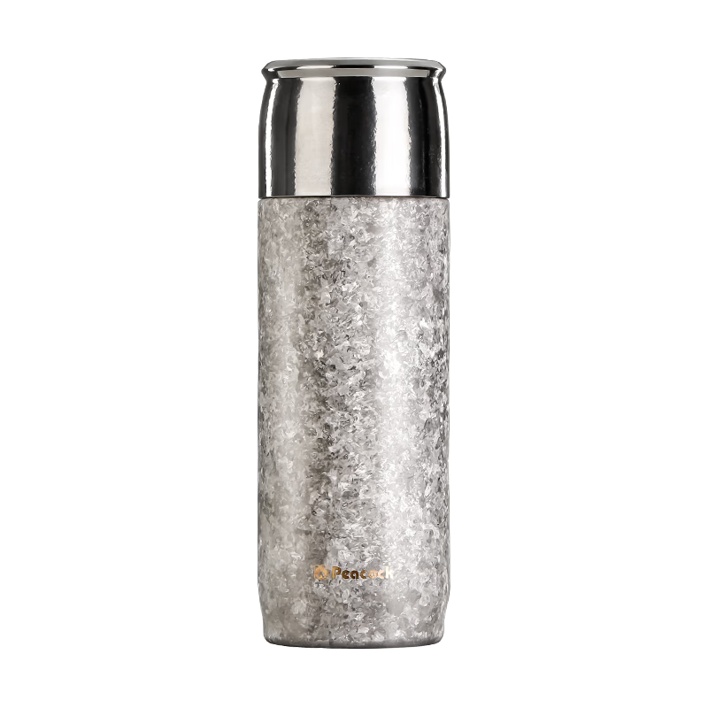 孔雀纯钛保温杯茶水分离焖茶杯高颜值送礼450ml 79.6元 - 线报酷