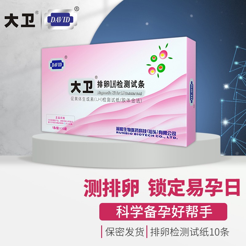 大卫(DAVID)排卵试纸10条装价格走势、销量趋势与用户评测