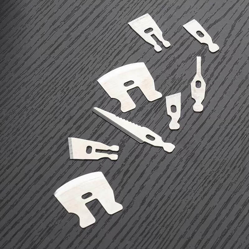 彭世【新品】新款技师版一次性修脚刀片足浴足疗店技师用的修脚刀 技师版1号圆口片刀刀片100片_盒