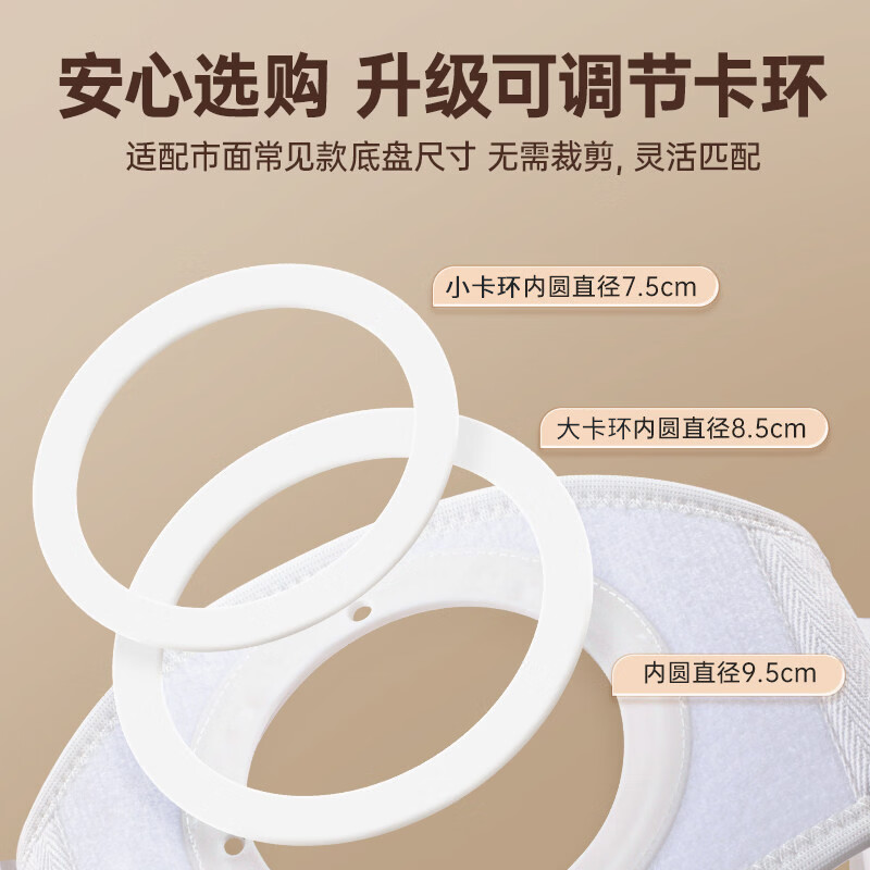 宇象医用造口腹带造瘘术后防旁疝底盘加固大口径多孔弹力可调护理腰带 【袋兜款】隐藏便袋防晃动掉落/进口品质 【L码】适合腰围85-100cm