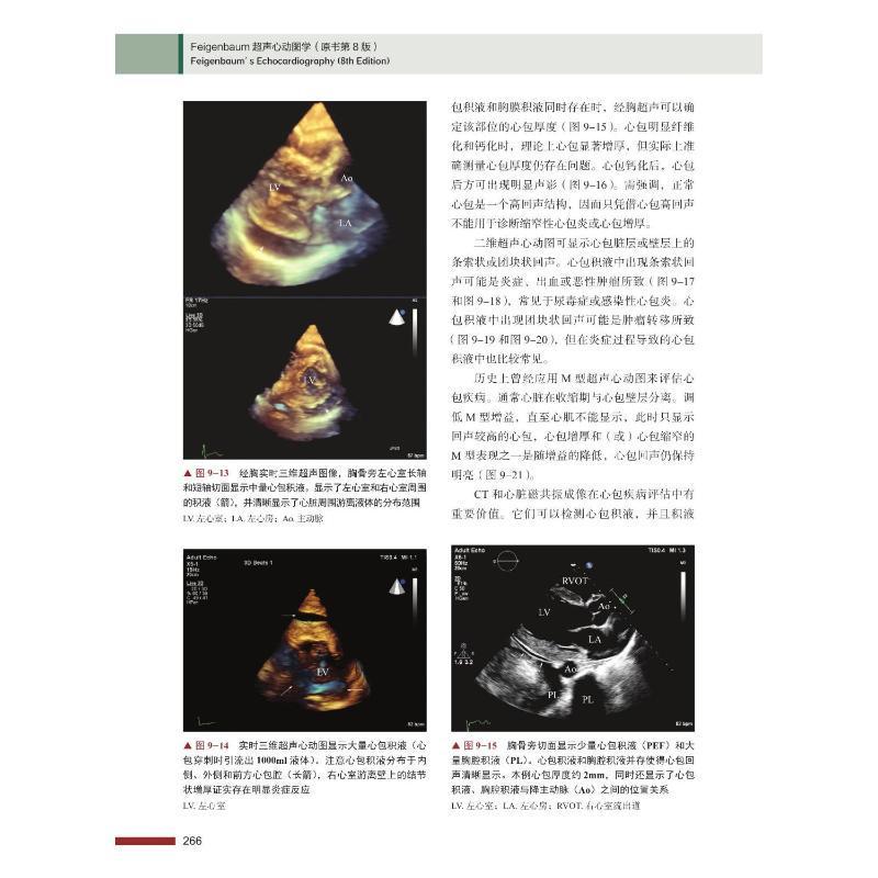 超声心动图学中国科学技术出版社9787504689368 医学书籍