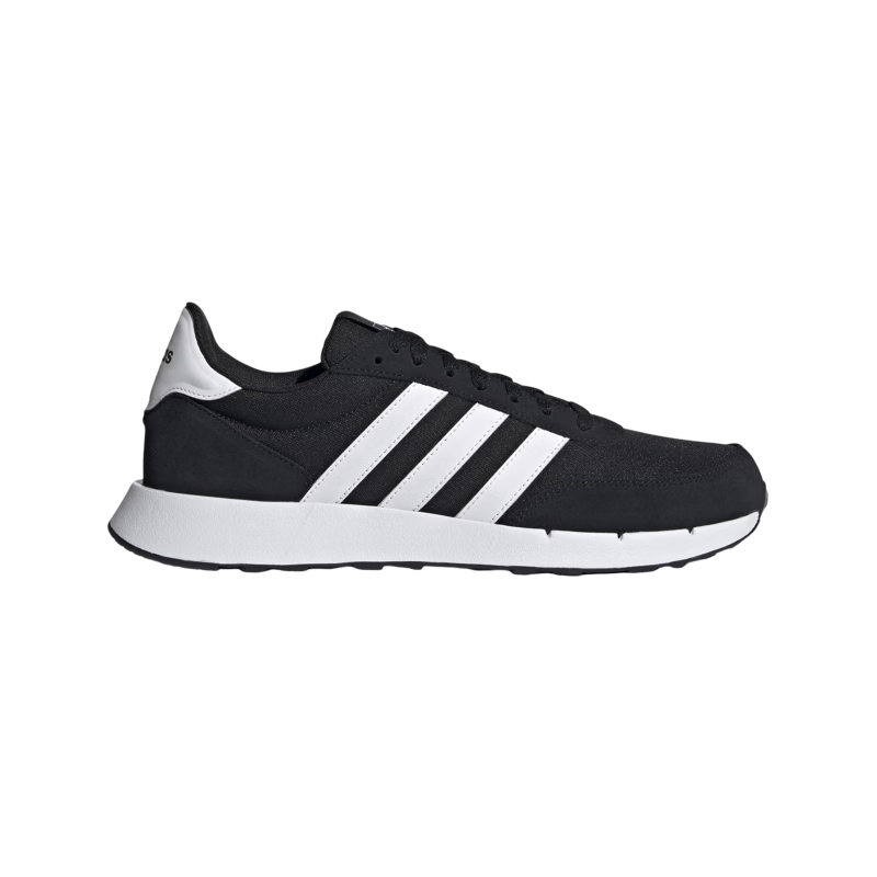 adidas RUN 60s 2.0复古休闲舒适跑步鞋男女阿迪达斯官方轻运动   黑/白   42