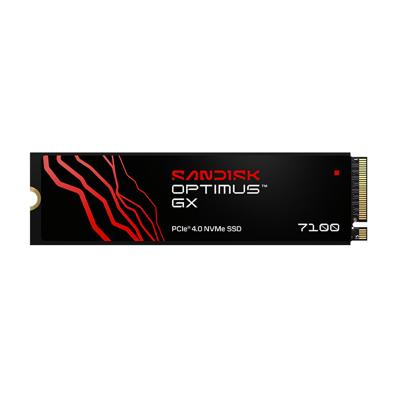 闪迪（SanDisk）SSD固态硬盘 Optimus GX7100 NVMe M.2固态硬盘 笔记本台式机固态硬盘  500GB