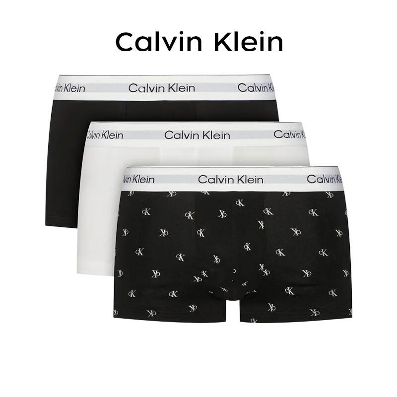 Calvin KleinCK内裤男士高弹透气轻薄立体U型袋NB43893TH礼物