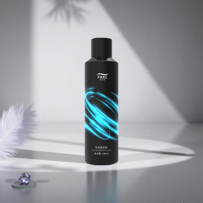 发可乐一次性彩色喷雾流行染发剂艺术照证件照片可用不伤发易清洗 200ML【一次性染发喷雾】便携应急 深棕色【一喷上色】易清洗