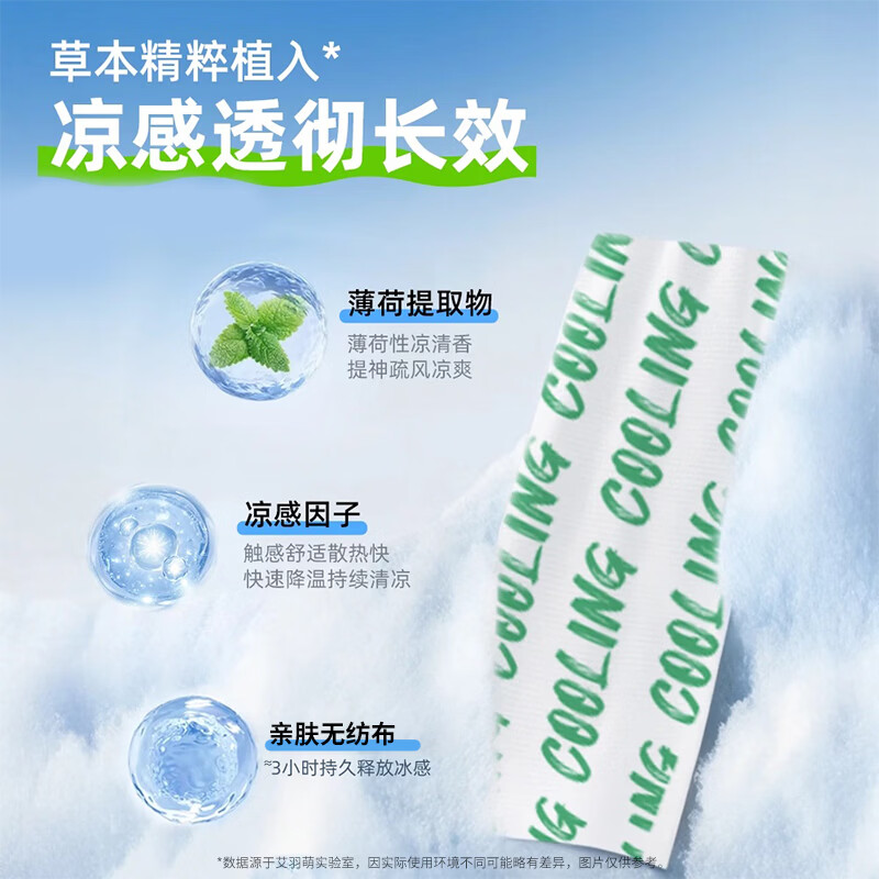 米卡博降温冰感毛巾运动湿巾加大款户外湿纸巾防暑必备军训演唱会必备 30条【户外运动  防暑必备】 茉莉味