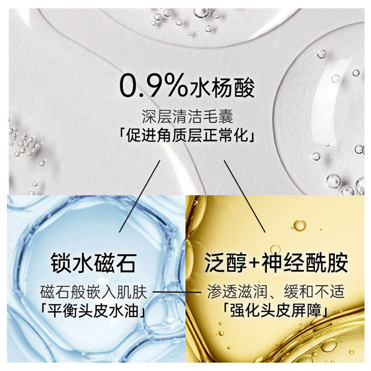 康王拜耳二硫化硒洗发水去屑止痒控油蓬松洗发露清爽柔顺洗发水 清爽净澈460ml+丰盈蓬松205ml