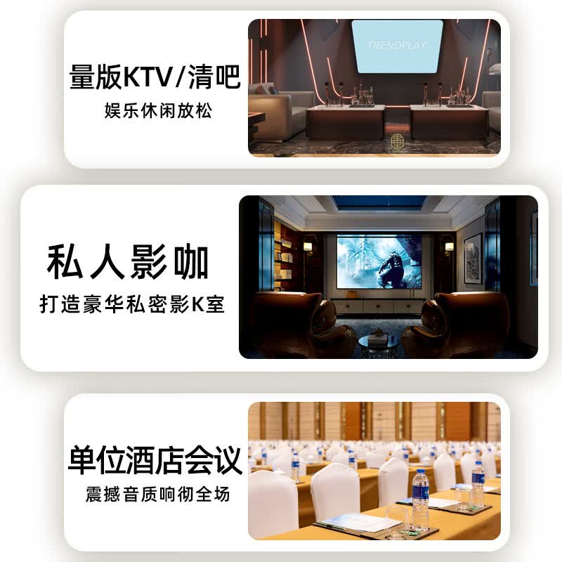 山水（SANSUI） PK12专业大功率点歌K歌套装卡拉OK家用家庭商用演出KTV宴会厅包房音响影院会议娱乐清吧舞台音箱 PK15+功放+效果器+点歌机+低音炮