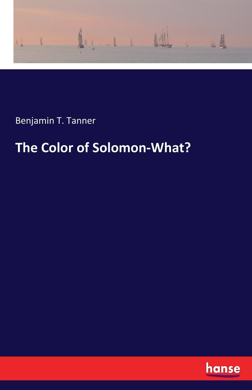 【预售 按需印刷】the color of solomon-what?