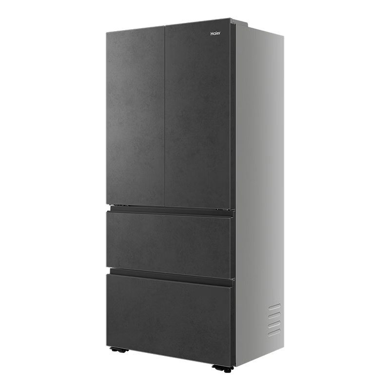海尔（Haier）云溪501L全空间保鲜双系统双净化法式多门冰箱594超薄零嵌入全自动制冰一级能效大容量电冰箱 云溪501L灰+全空间保鲜+双系统+594零嵌