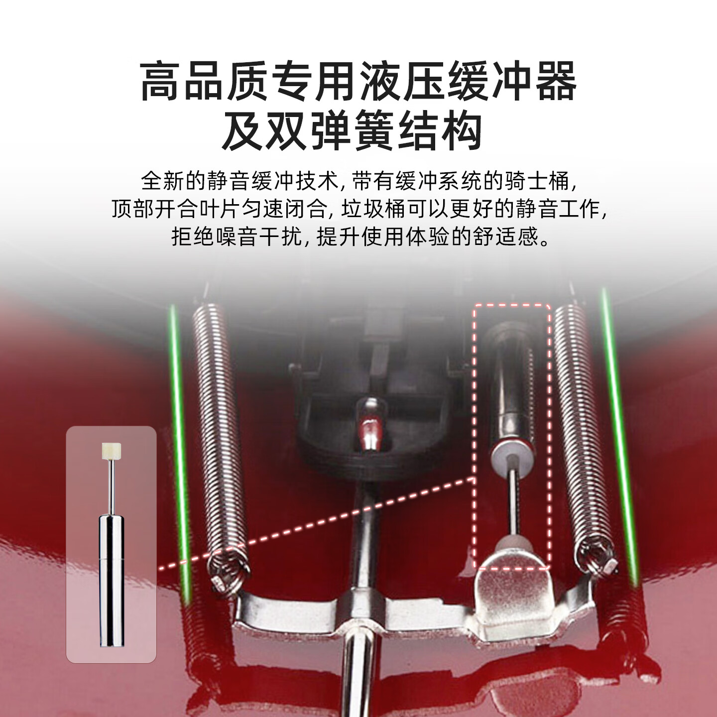 WESCO垃圾桶创意骑士桶厨房客厅办公室摆件垃圾桶 骑士桶-哑光石墨 6L