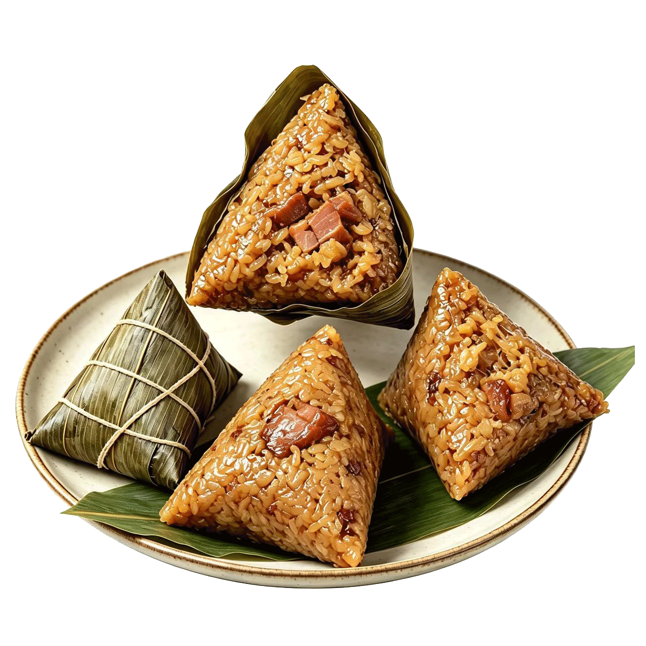 嘉粽 糯米鲜肉粽子 100g*6只 端午送礼咸粽早餐食品嘉兴风味 源头直发