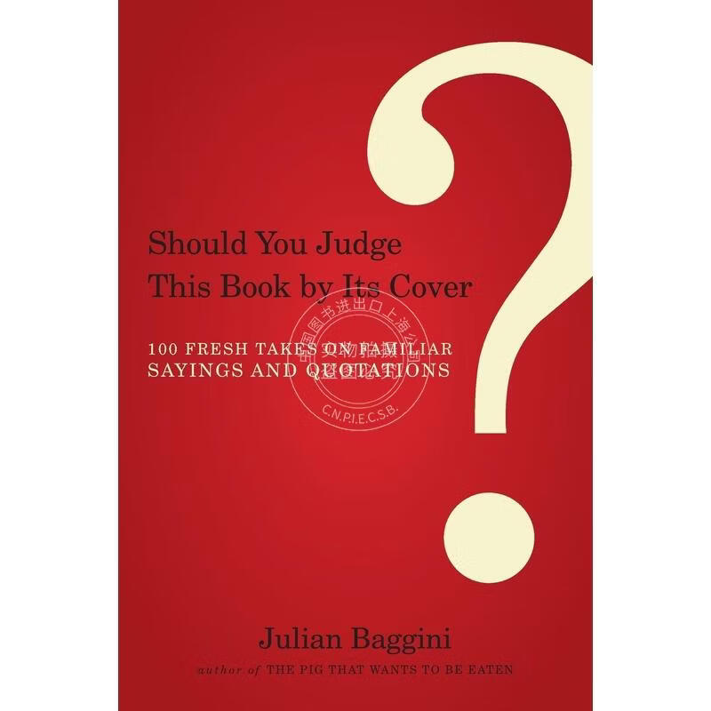 预售 Should You Judge This Book by Its Cover? 企鹅兰登