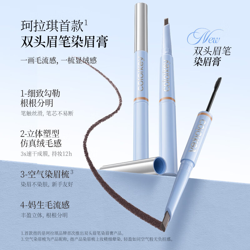 Color Key珂拉琪【520示爱臻选礼盒7件套】唇露气垫眼影化妆品女友礼物