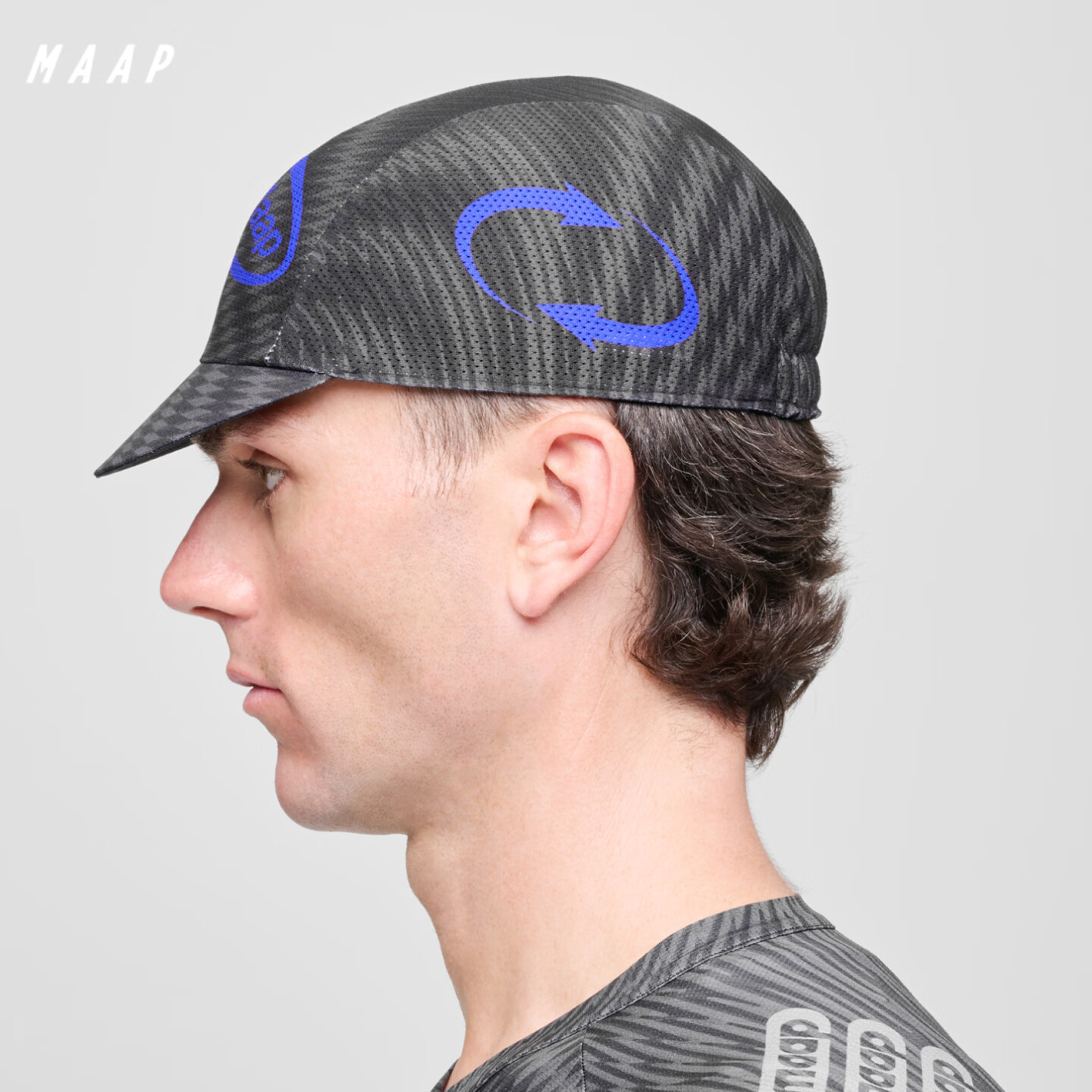MAAP Spectrum Cap 夏季骑行小帽山地公路自行车帽  碳黑色 炭黑色