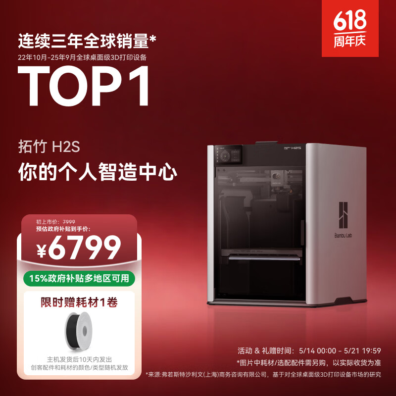 ���� H2S 3D��ӡ�� ���� 6246.65Ԫ