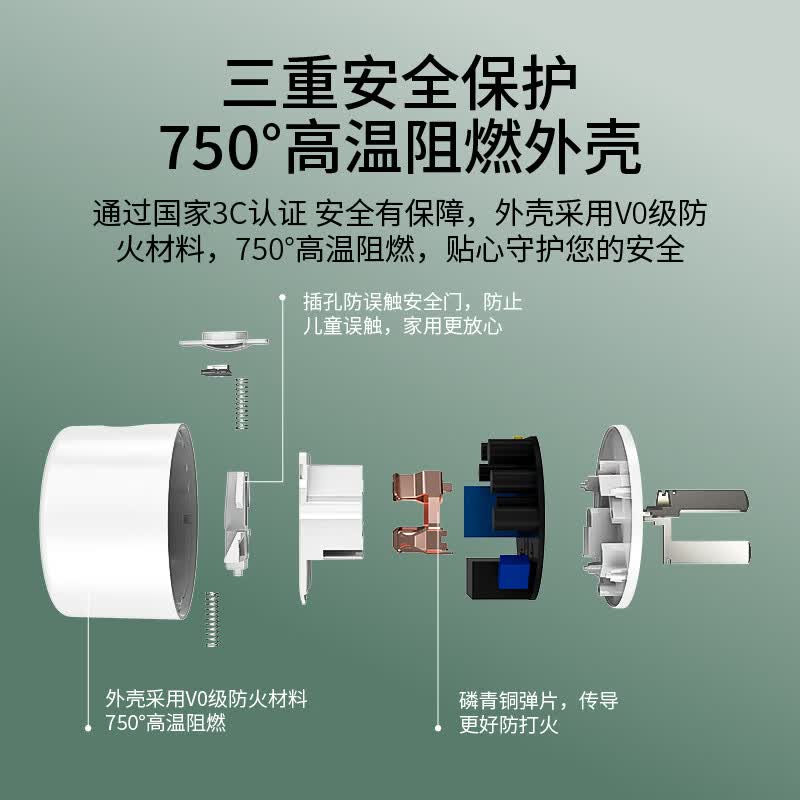 电小酷智能插座(支持鸿蒙智联)  wifi控制 远程开关定时 专用芯片 电量统计10A插座CP1-HW-A