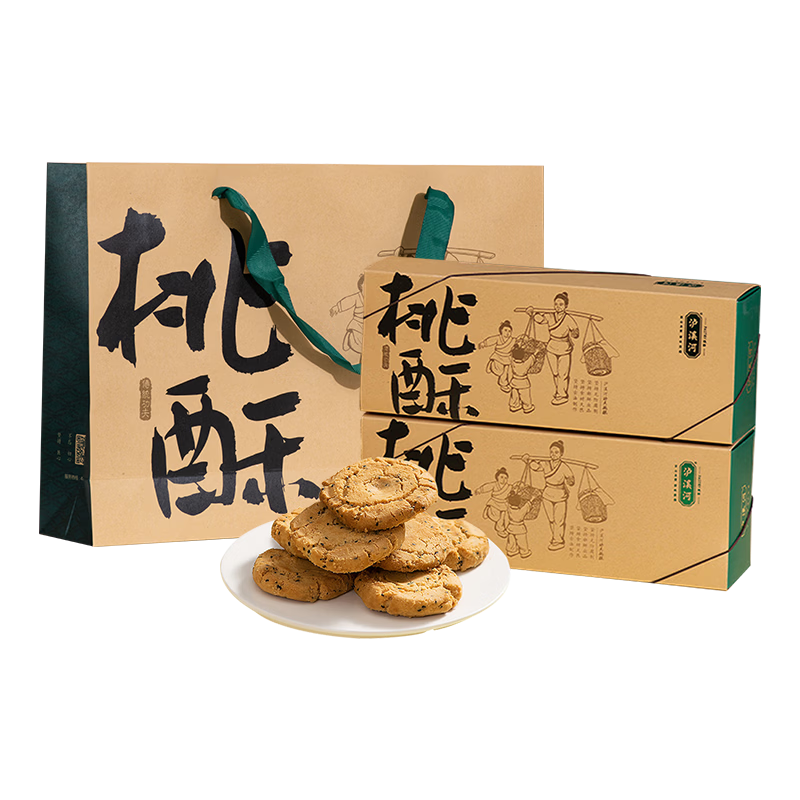 泸溪河原味经典功夫桃酥320g
