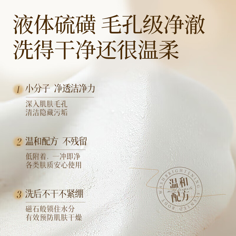 MCHUN沐浴露血橙烟酰胺沐浴露男女网红补水保湿沐浴液香氛沐浴露500ml 硫磺沐浴露2瓶