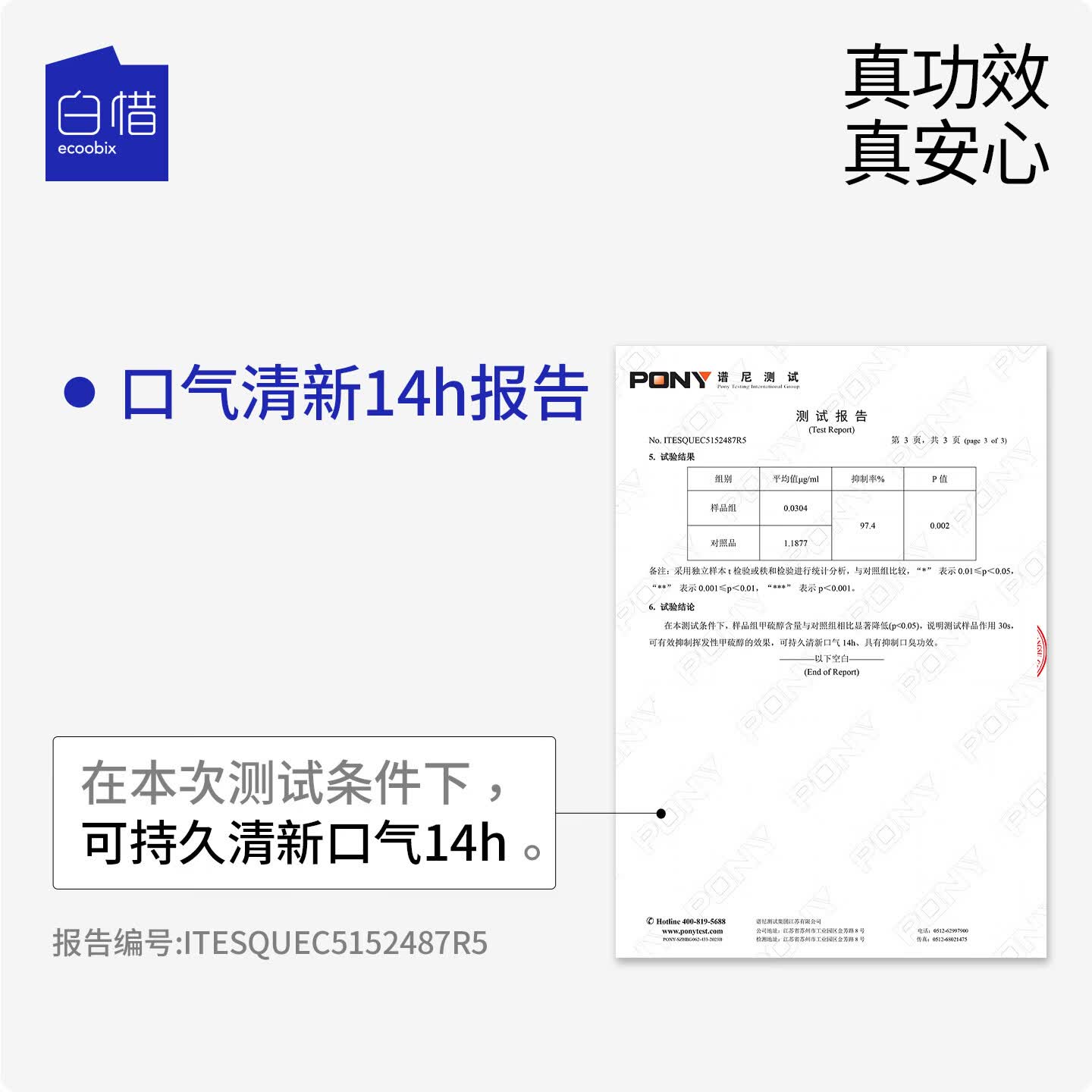 白惜漱口水便携盒装12ml*20条益生菌男女口臭气独立小包装 柠汁凤梨12ml*20条