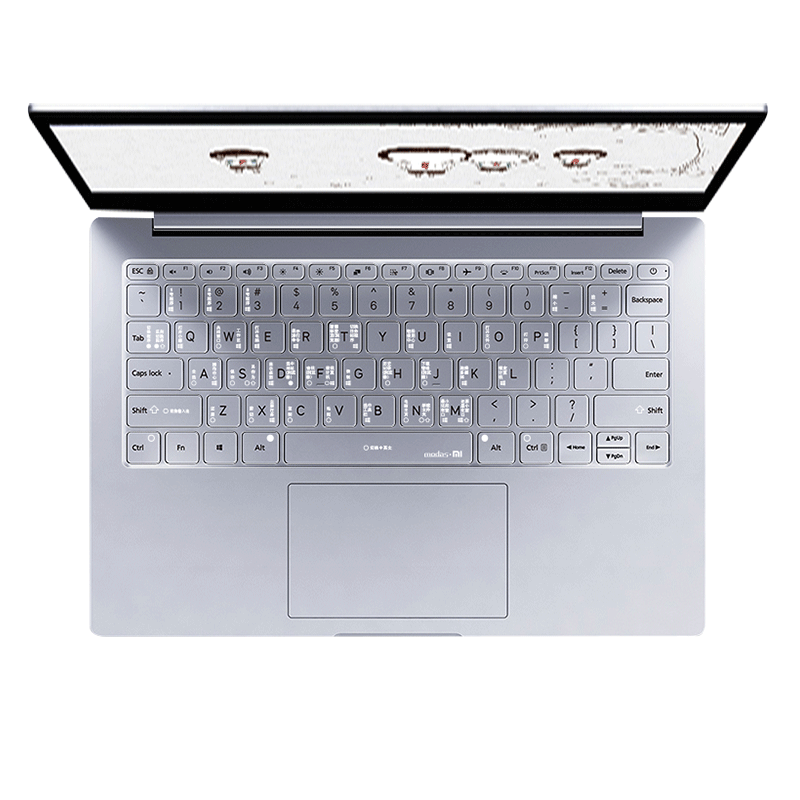 JRC 小米 Air13.3英寸笔记本电脑单色功能键盘膜 TPU快捷隐形保护膜防水防尘