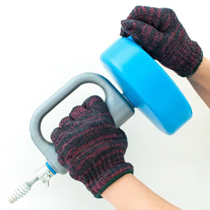 艾森林下水道疏通器管道疏通神器家用四爪钩毛发异物通厕所马桶夹取器 5米手摇式过弯疏通器