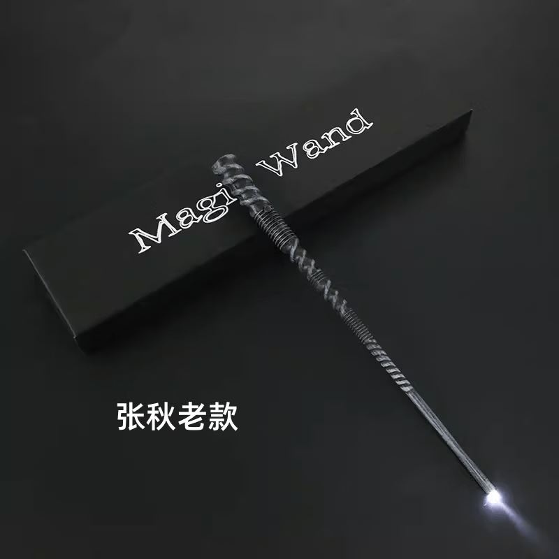 哈利波特魔杖可施咒可发光魔杖Cosplay赫敏可发光树脂魔法棒 小天狼星魔杖+车票咒语表