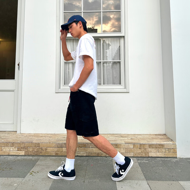 匡威(Converse) El Distrito 2.0秋季新品街场2.0男女板鞋A25047C 经典黑 42