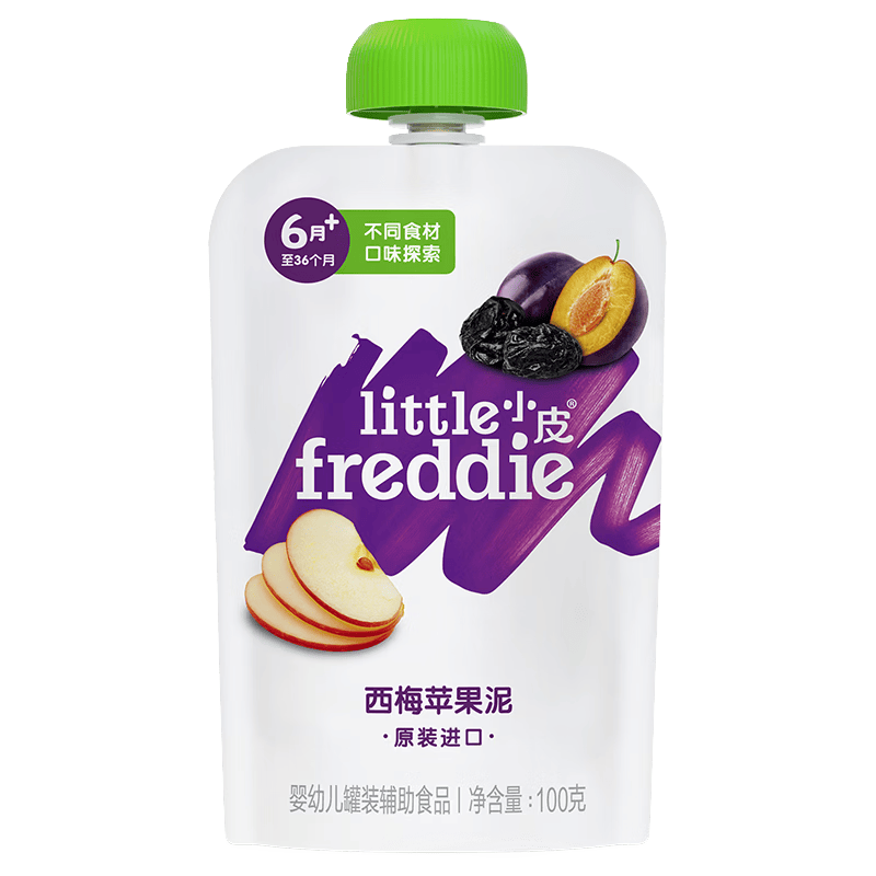 小皮（Little Freddie）【效期至26年10月】椰子菠萝苹果泥100g【活动专享】C