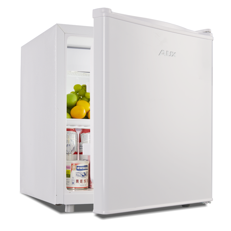 奥克斯（AUX）家用单门迷你小型冰箱 冷藏保鲜小冰箱 宿舍租房电冰箱 BC-50P80L 50升