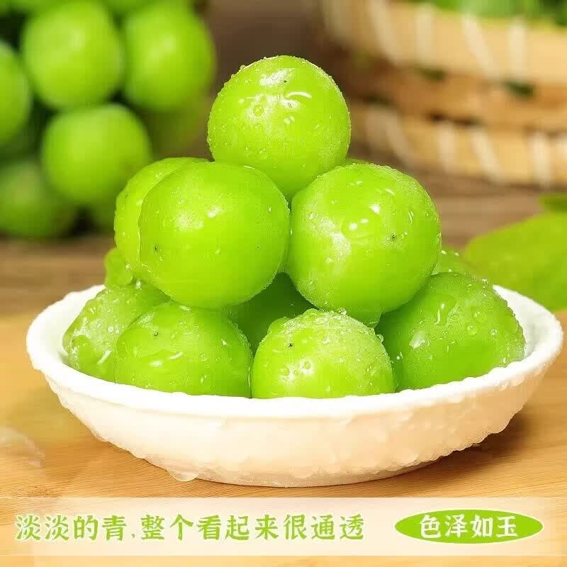佳果家美阳光玫瑰葡萄新鲜整箱生鲜水果礼盒孕妇应季水果【京东快递】 特级果净重4斤【单果8-13g】