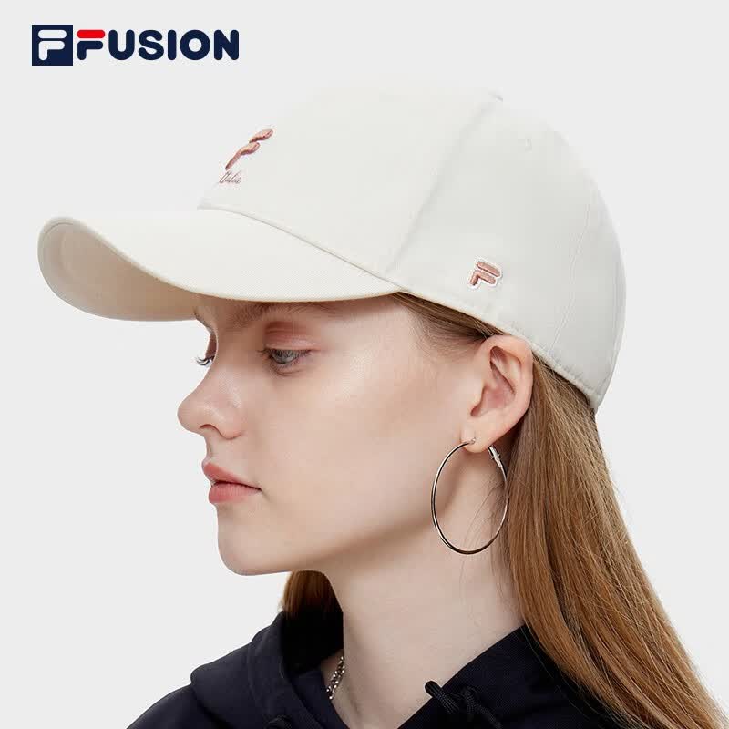 FILAFUSION斐乐【欧阳娜娜同款】棒球帽中性2023时尚休闲鸭舌帽遮阳帽 乳糖色-BG XS怎么看?