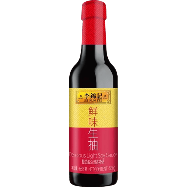 李锦记鲜味生抽585g 酿造酱油 家用上色调味炒菜烧肉烹饪提鲜增味调味品 鲜味生抽585g*1瓶