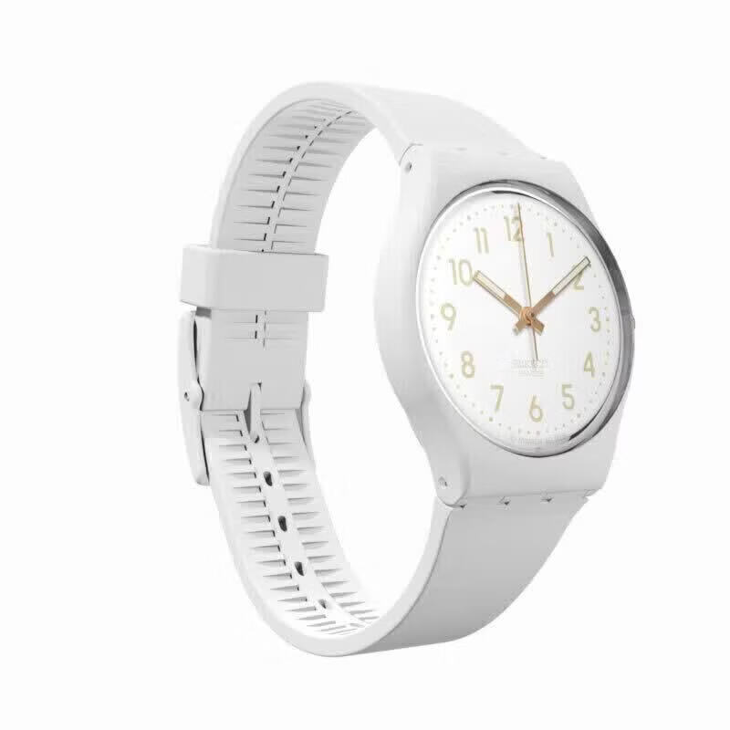 斯沃琪（Swatch）瑞士手表石英腕表初高中学生女考试专用生日礼物 【赠文具套装】白衣主教2.0 SO28W106-S14 34mm