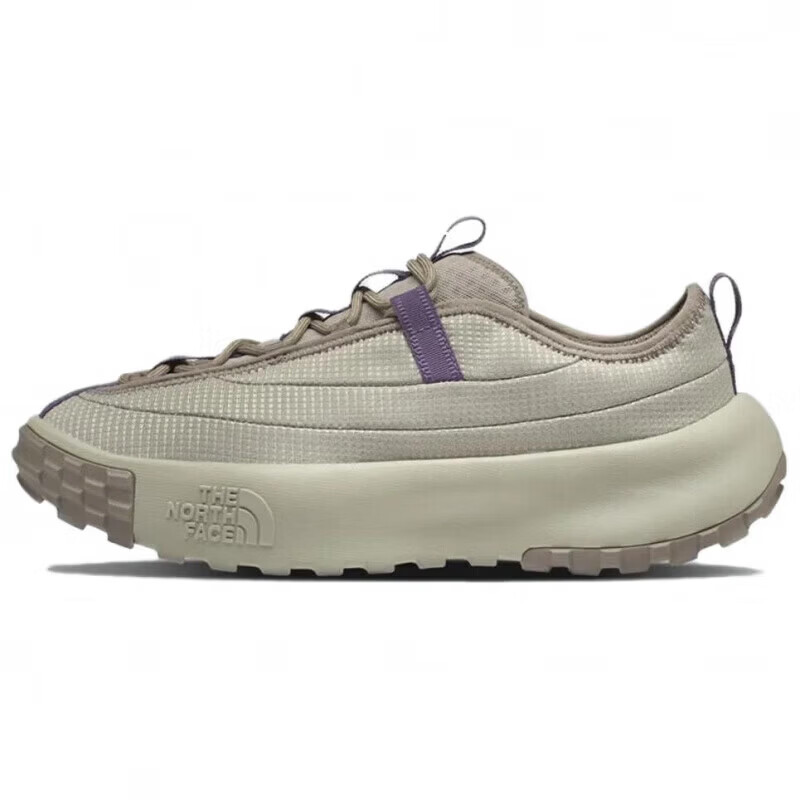 北面（The North Face）休闲鞋男女同款2026春夏户外抓地低帮运动鞋8G64 卡其色 41